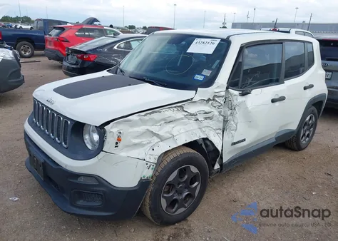 2015 Jeep Renegade Sport from USA, damaged, VIN ZACCJAAT1FPC02292